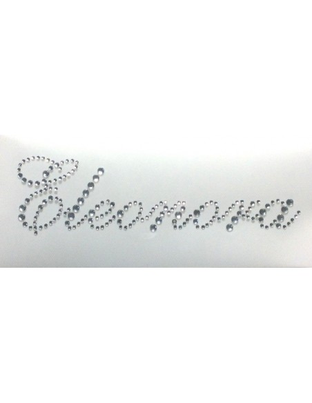 eleonora rhinestone name iron on