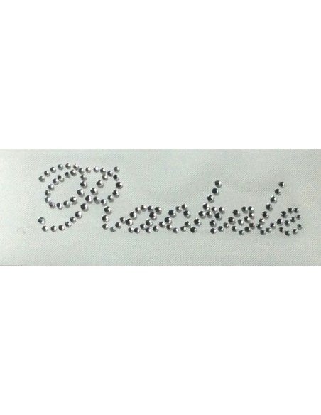 rhinestone name iron on Rachele