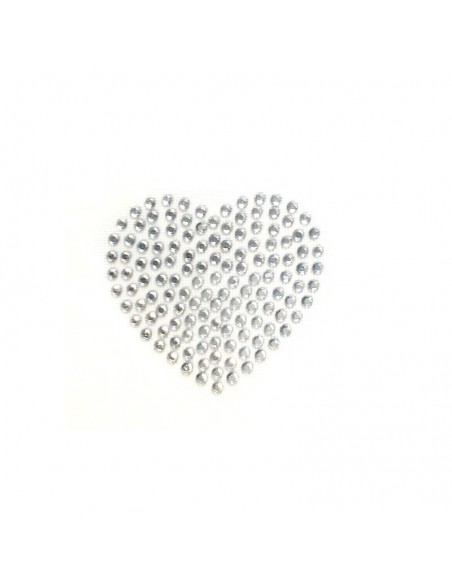 full rhinestones heart L5