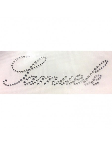 samuele termoadesivo strass