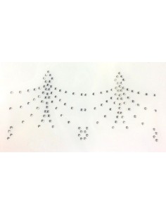 bordura di strass termoadesivi, drappo