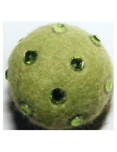 palline feltro con strass...