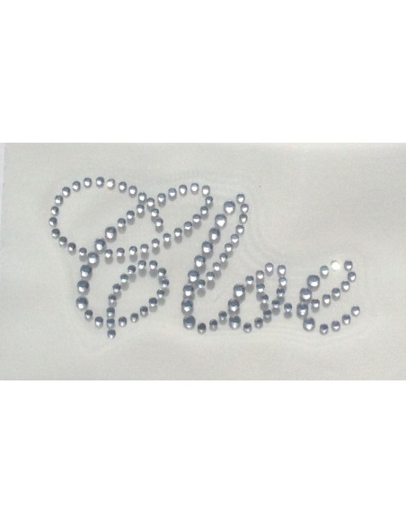 Cloe nome termoadesivo strass H5