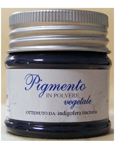 pigmento in polvere vegetale 50cc blu indaco