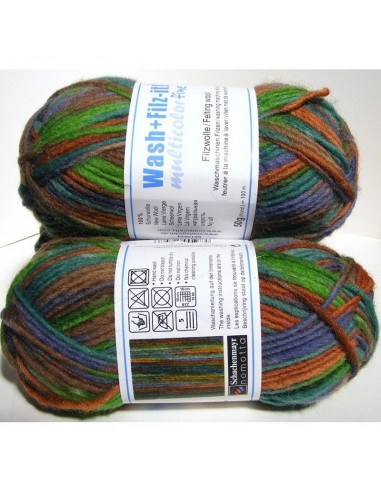 gomitolo wash+filz it multicolor fine 50gr