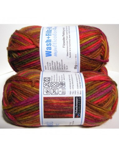 gomitolo wash+filz it multicolor fine 50gr