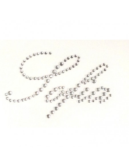 sofia, nome strass termoadesivi, corsivo K35