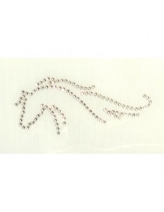 cavallo stilizzato strass...