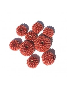 beaded bead 20 mm colore...