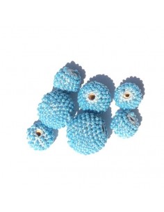 beaded bead 20 mm colore...