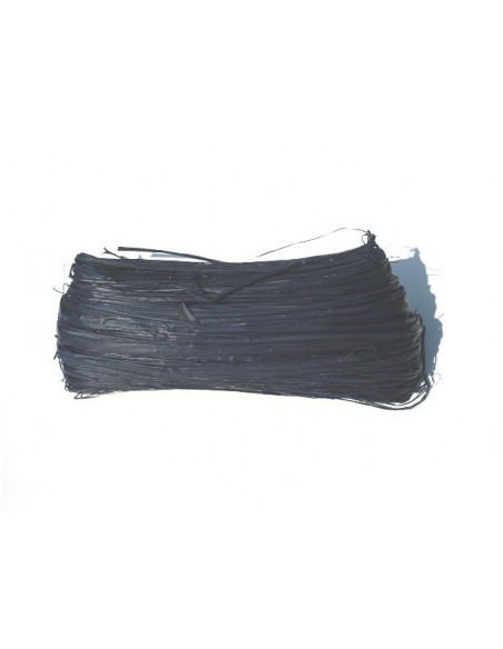 Rafia naturale indigo