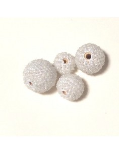 beaded bead 23 mm colore...