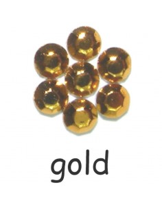 borchiette sfaccettate gold