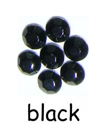 borchiette sfaccettate black