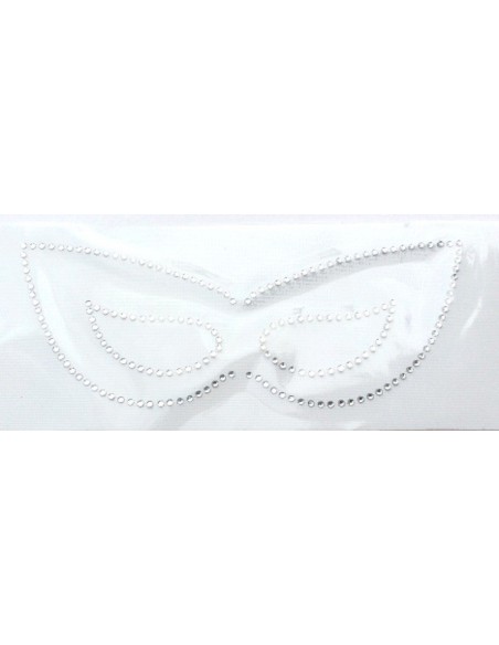 mascherina di carnevale strass