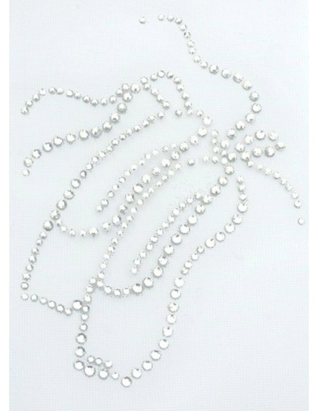 scarpette danza strass