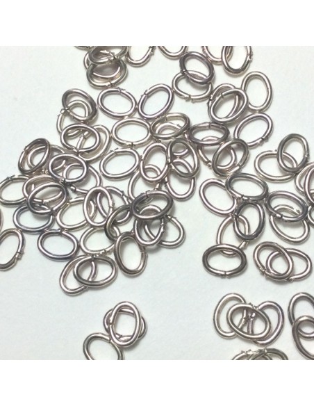 anellini ovale di congiunzione 7x5 mm