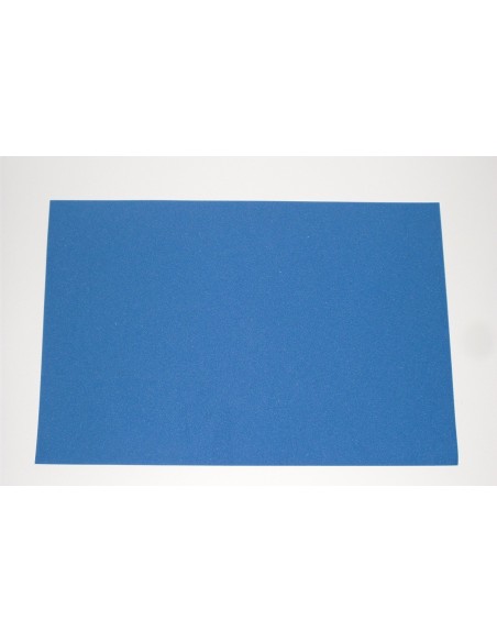 foglio moosgummi sp 1 mm 20x30 cm col bluette