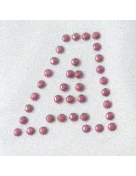 alfabeto maiuscolo bold, borchiette