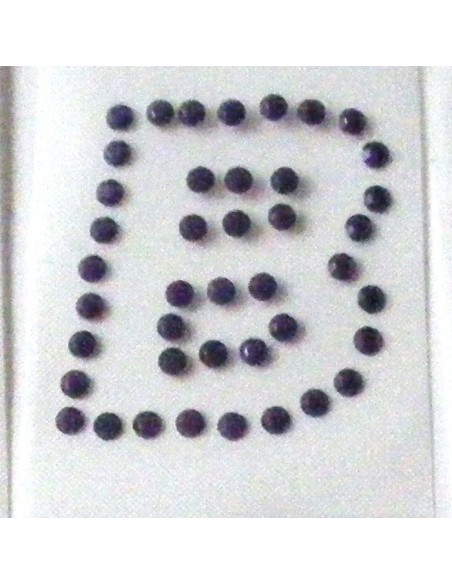 alfabeto maiuscolo bold, borchiette