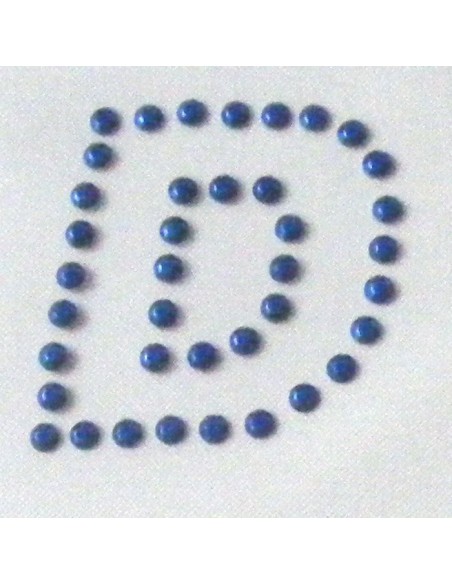 alfabeto maiuscolo bold, borchiette