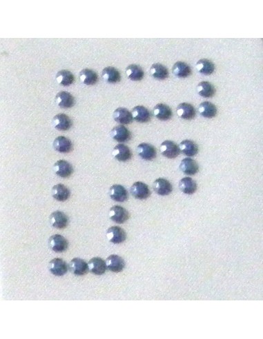 alfabeto maiuscolo bold, borchiette