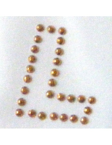 alfabeto maiuscolo bold, borchiette