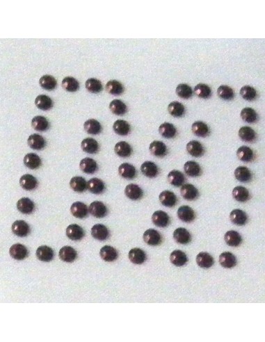 alfabeto maiuscolo bold, borchiette