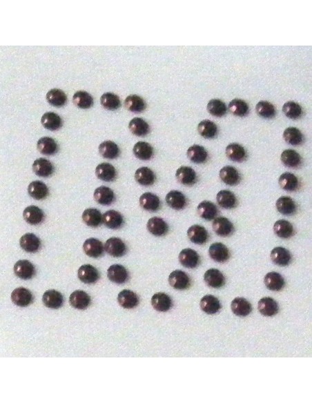 alfabeto maiuscolo bold, borchiette