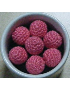 7 palline/perle di cotone...