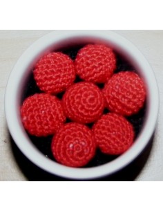 7 palline/perle di cotone...