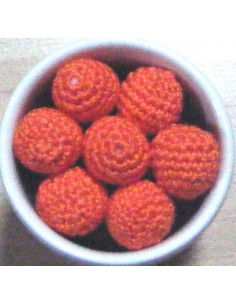 7 palline/perle di cotone...