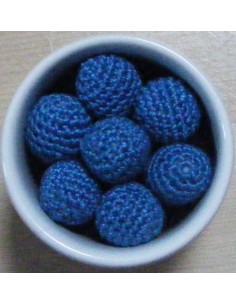 7 palline/perle di cotone...