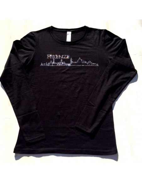 T-shirt Firenze strass