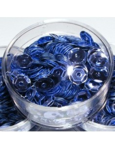 paillettes esagonali indaco...