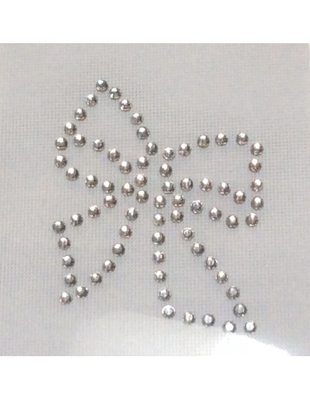 fiocco termoadesivo strass E5