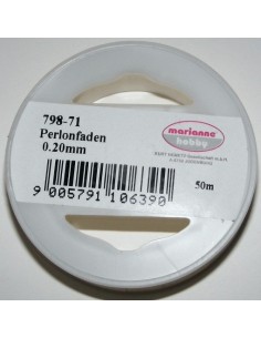 filo di nylon trasparente...