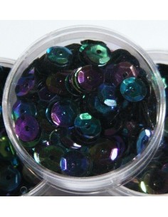 paillettes esagonali nero...