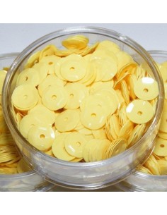 paillettes esagonali giallo...