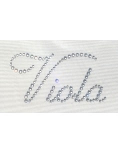 Viola, nome strass...