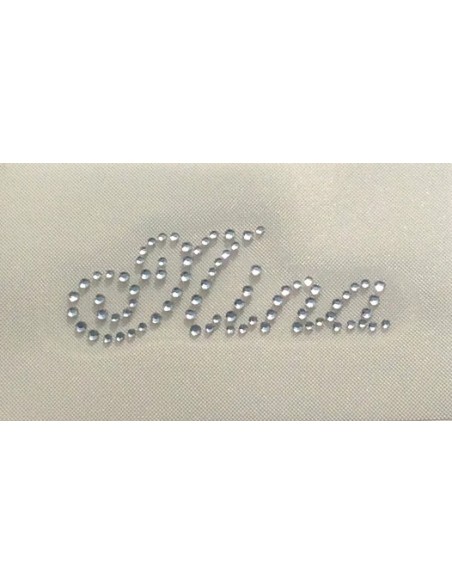 Nina H2, nome strass termoadesivo