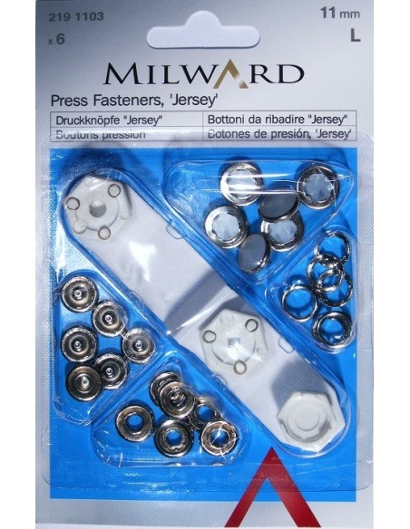 bottoni da ribadire jersey madreperla 11mm