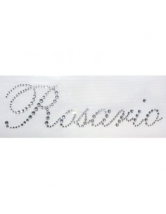 Rosario, nome strass H5