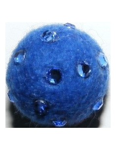 palline feltro con strass...