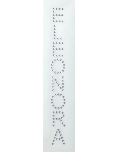 ELEONORA, font arial verticale H2