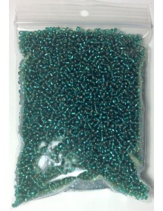 perline 12/0 smeraldo...