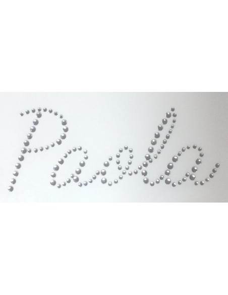 nome Paola strass, H 5,5 