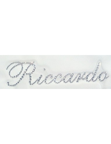 Riccardo, nome strass H 3,5