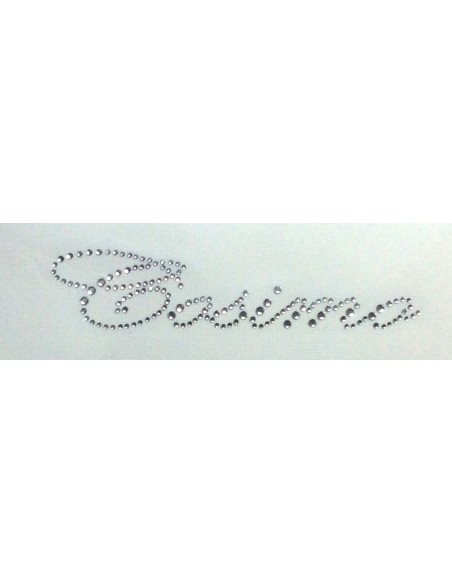 Cosimo, nome strass H 2,5