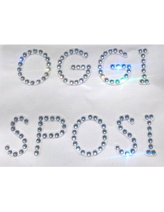 adesivo di strass in...